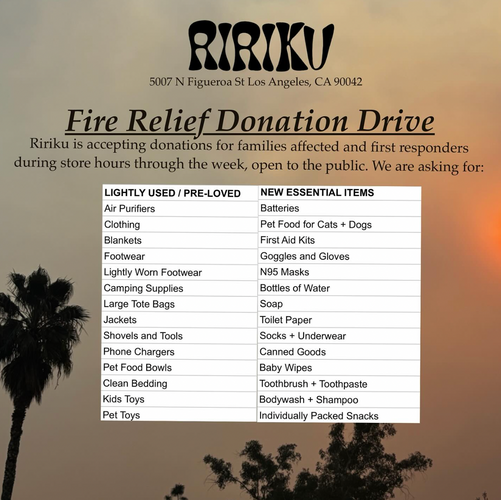 LOS ANGELES FIRE AID AND SUPPORT