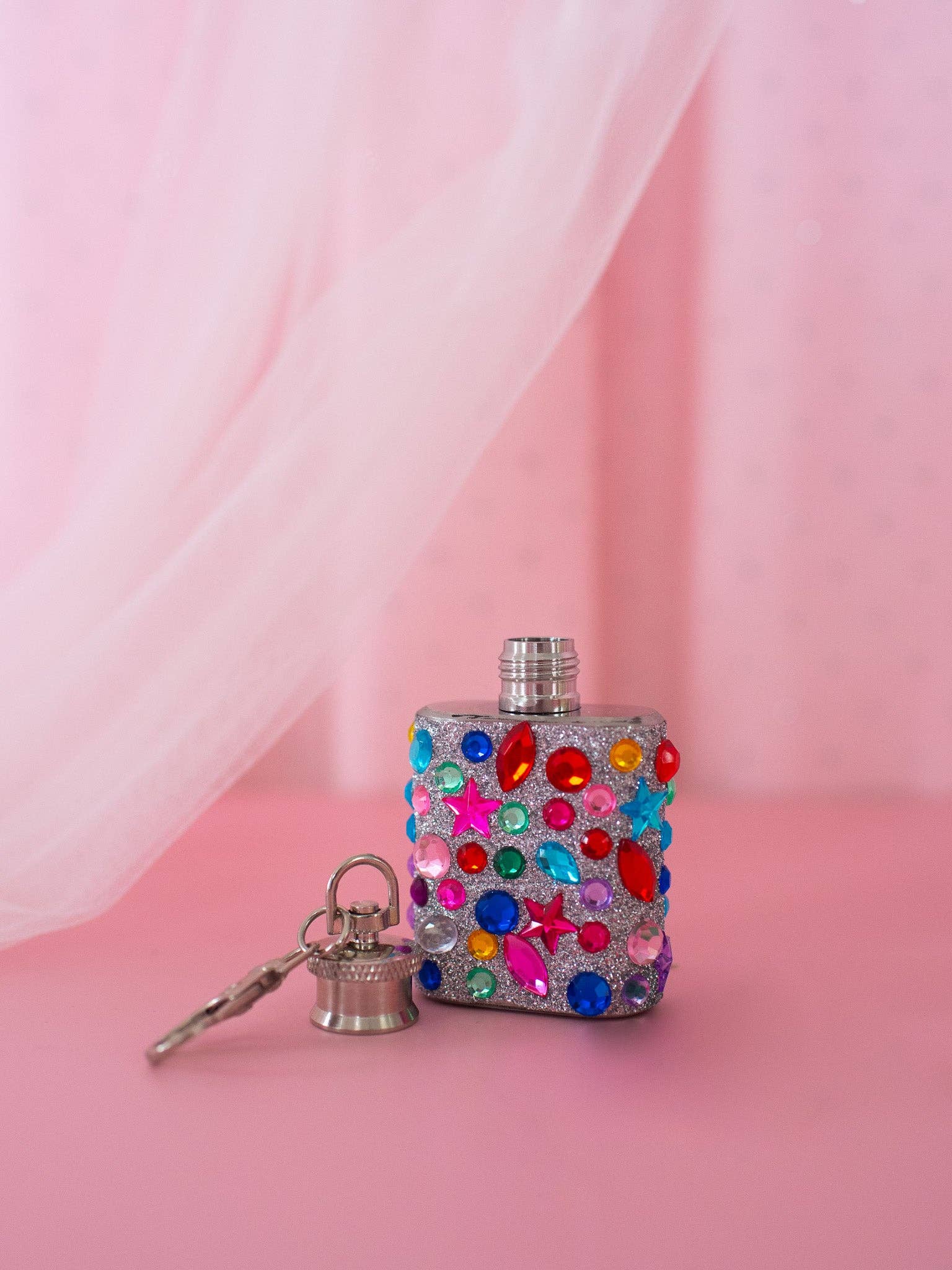 PRETTY PRETTY PRINCESS MINI FLASK KEYCHAIN
