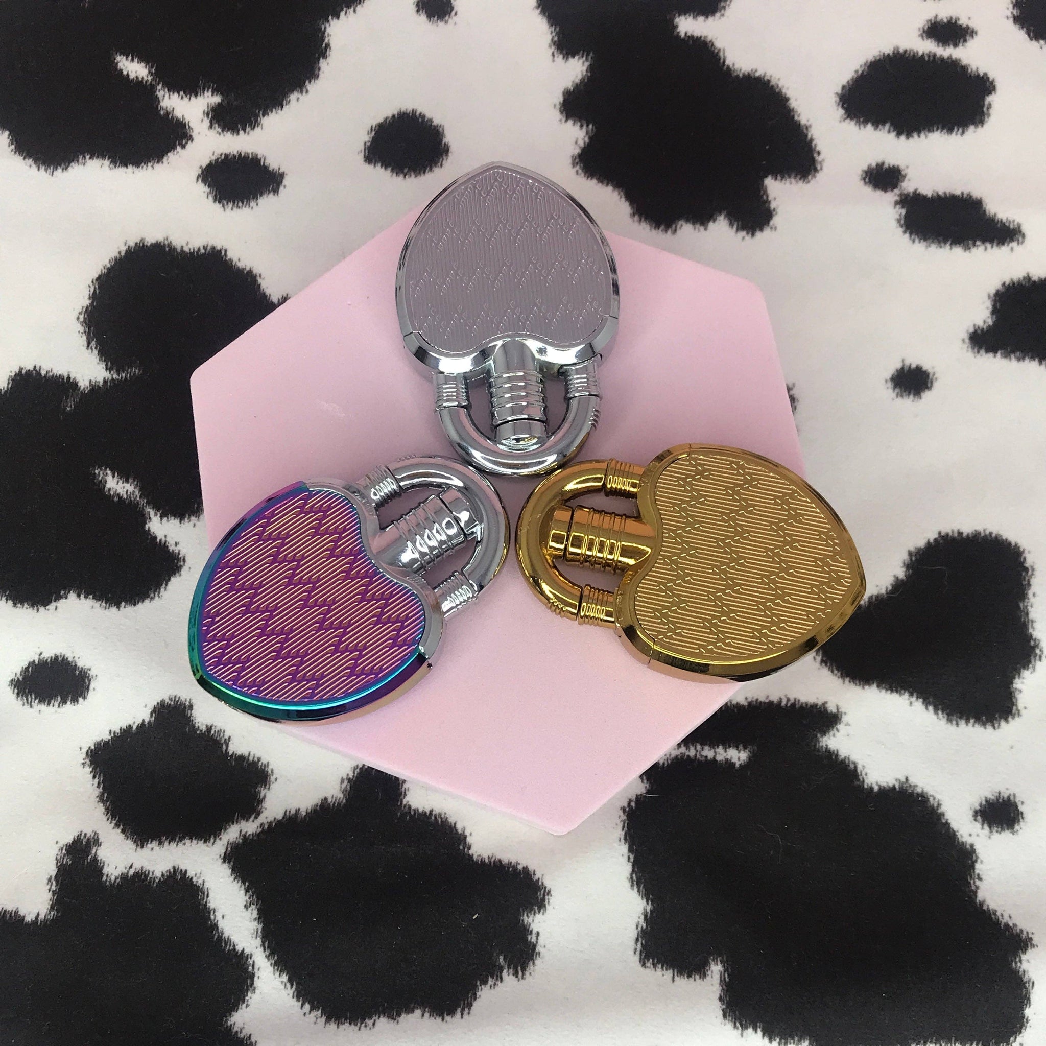 HEART LOCK LIGHTER- SILVER