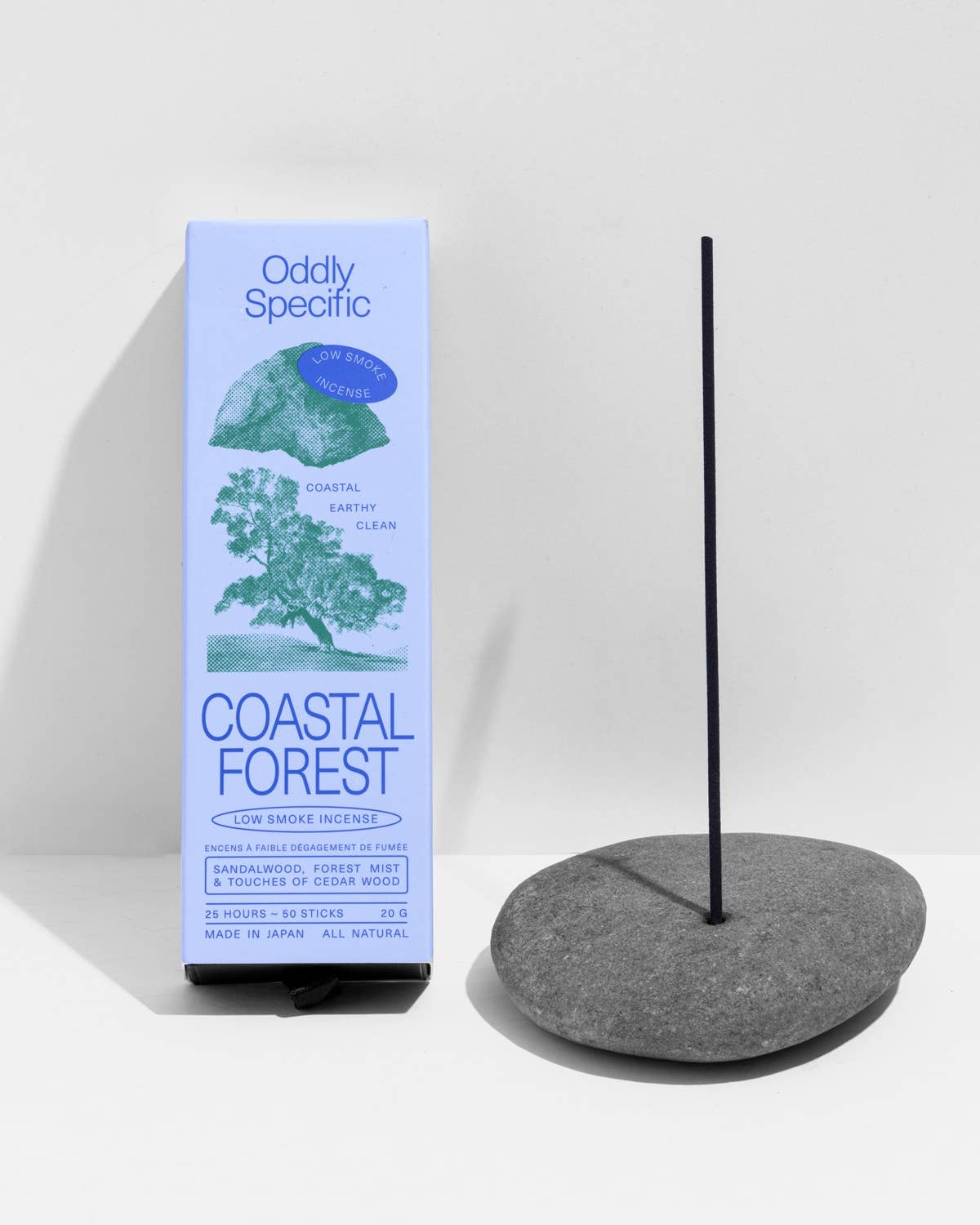 Oddly Specific - Low Smoke Incense, Made in Japan, Natural | Coastal Forest