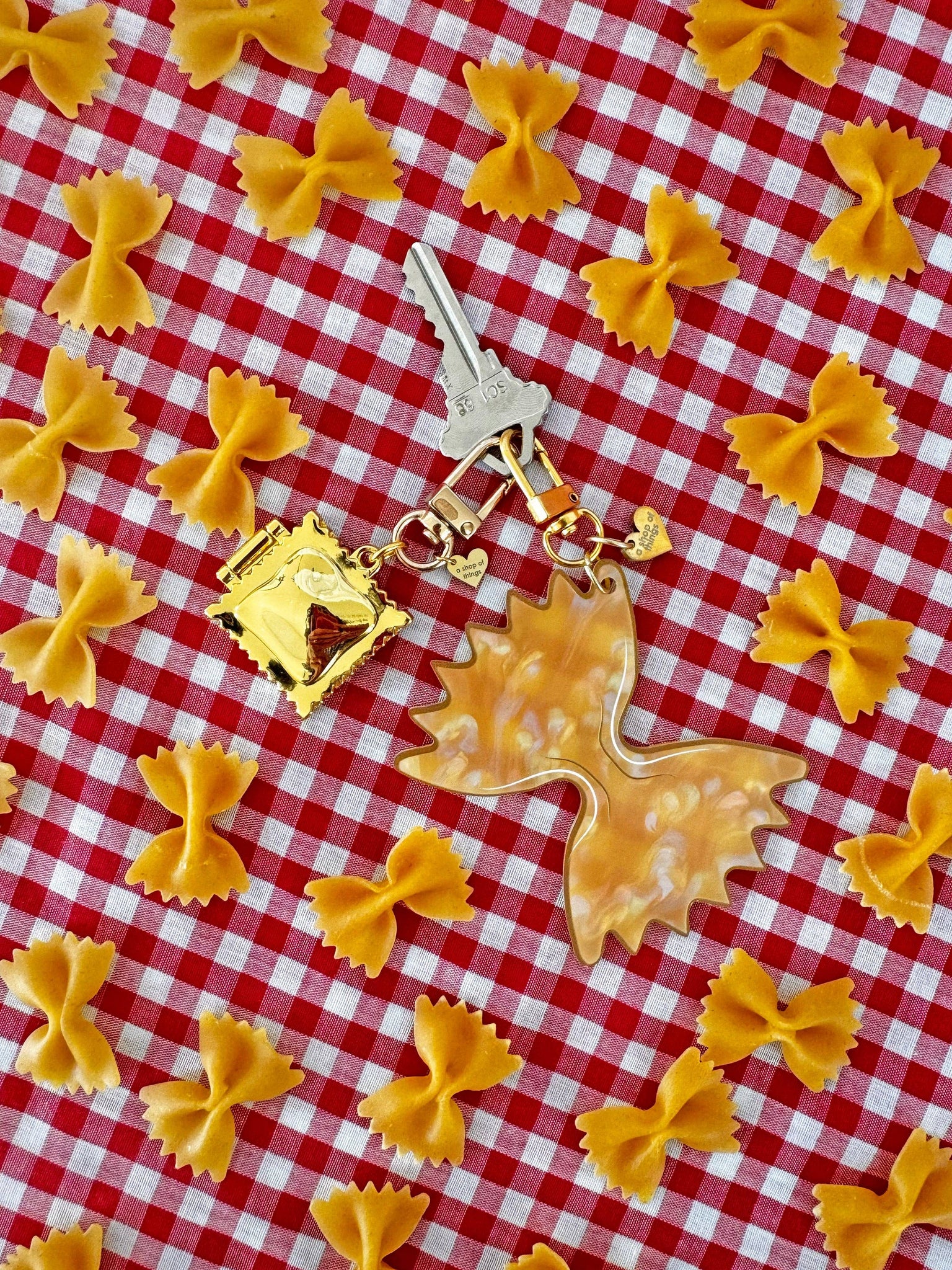FARFALLE KEYCHAIN