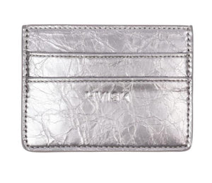 HVISK - CARDHOLDER SHINY STRUCTURE - METALLIC GREY