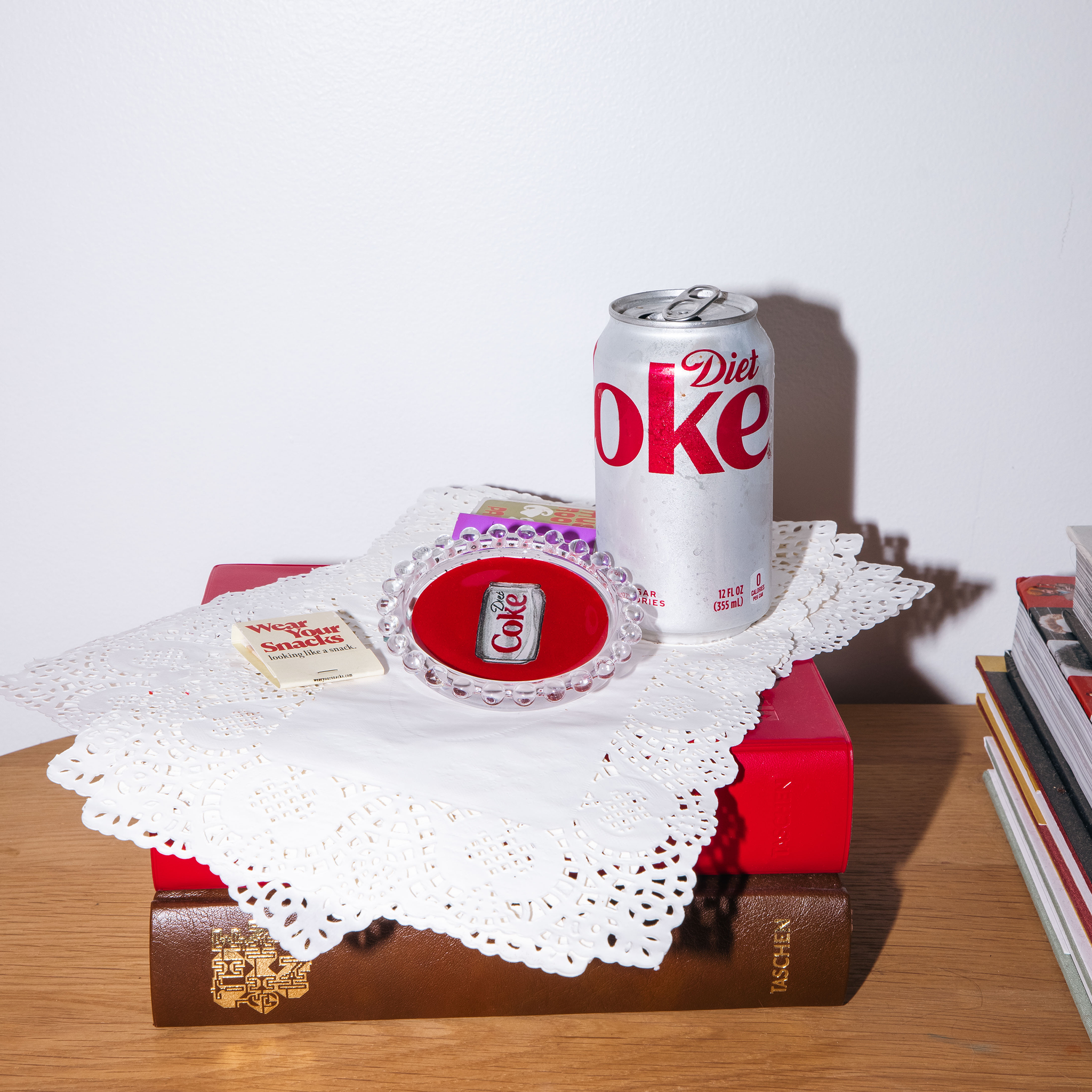Wear Your Snacks - Diet Coke Trinket Dish: Cream