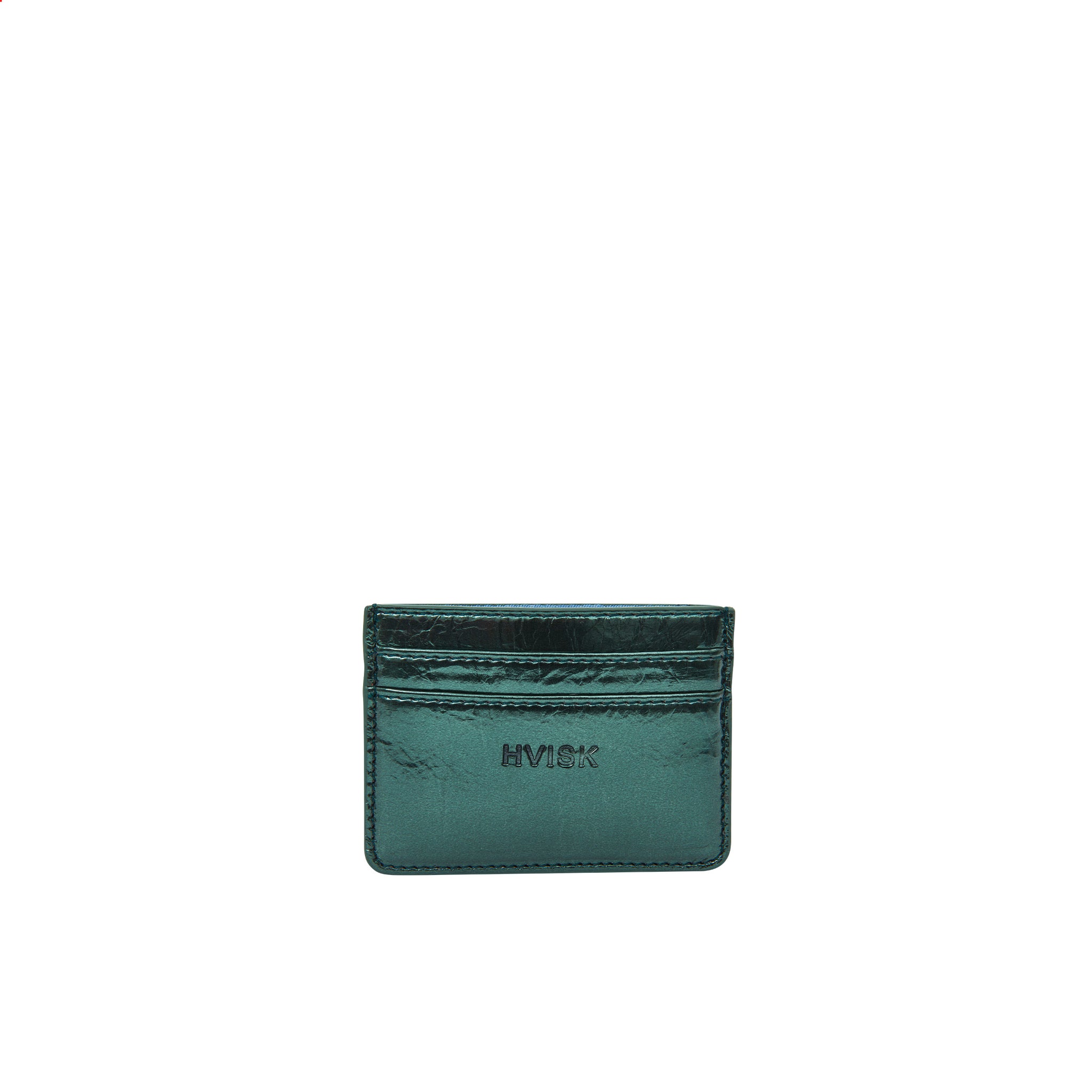 CARDHOLDER METALLIC STRUCTURE - SHEENY GREEN