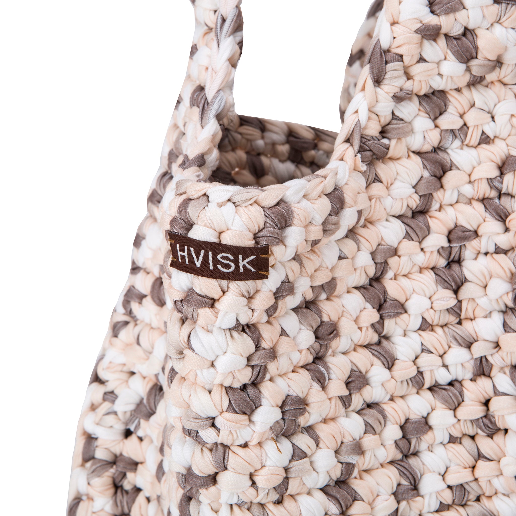 HVISK - SETLE CROCHET - MULTI CREAM