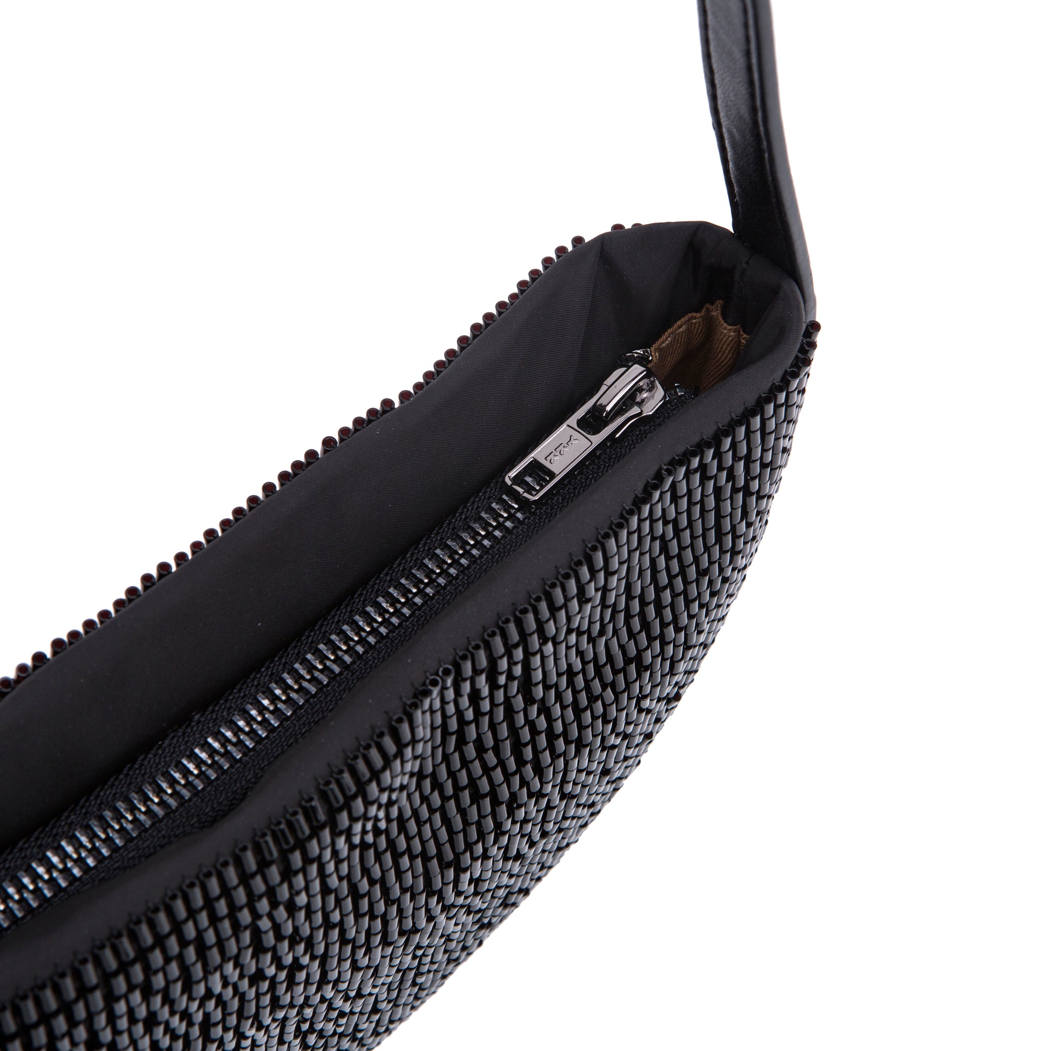 HVISK - HALO SHINY TWILL BEADED - FINEST BLACK