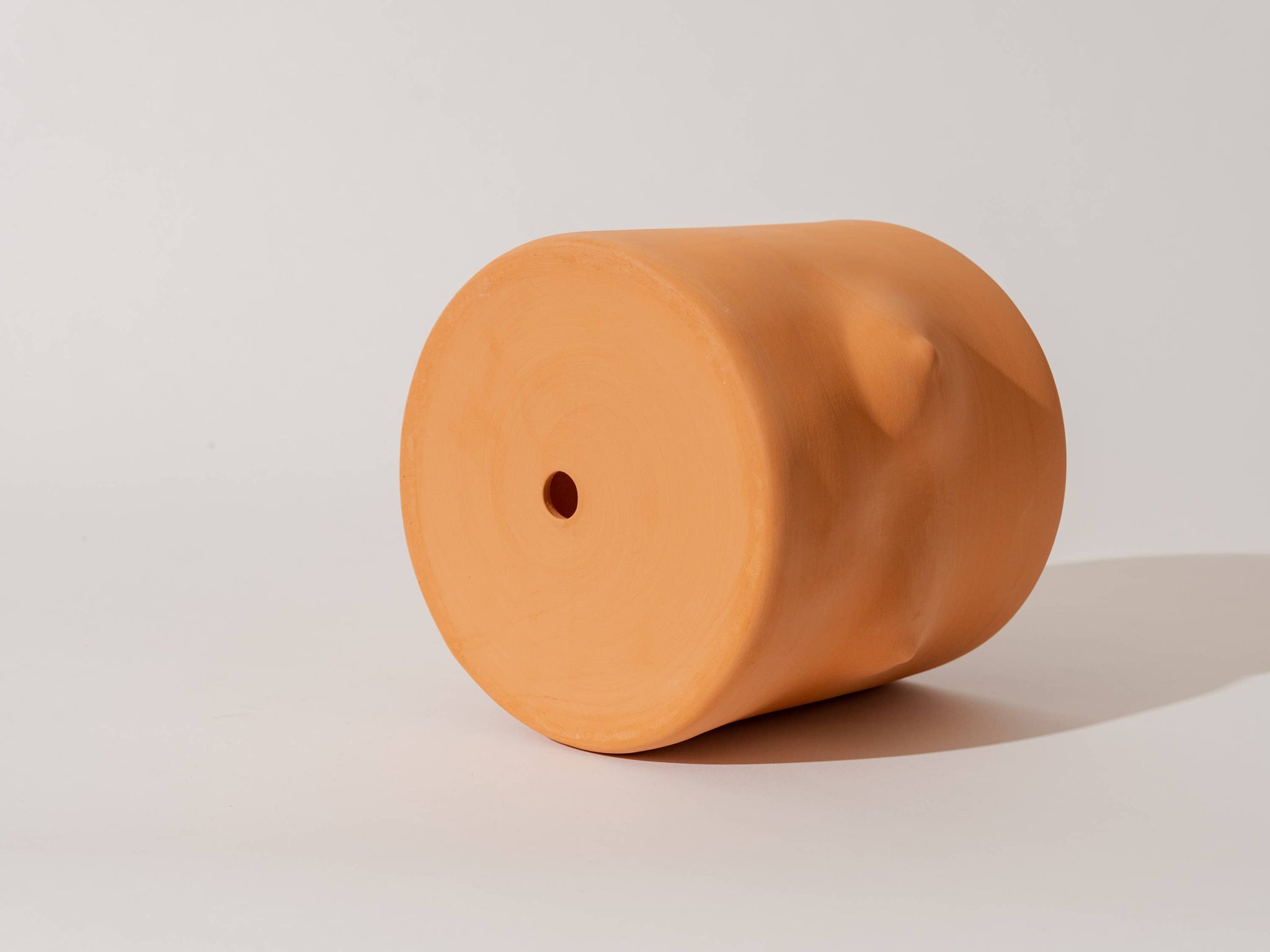 8" TERRA COTTA BOOB POT