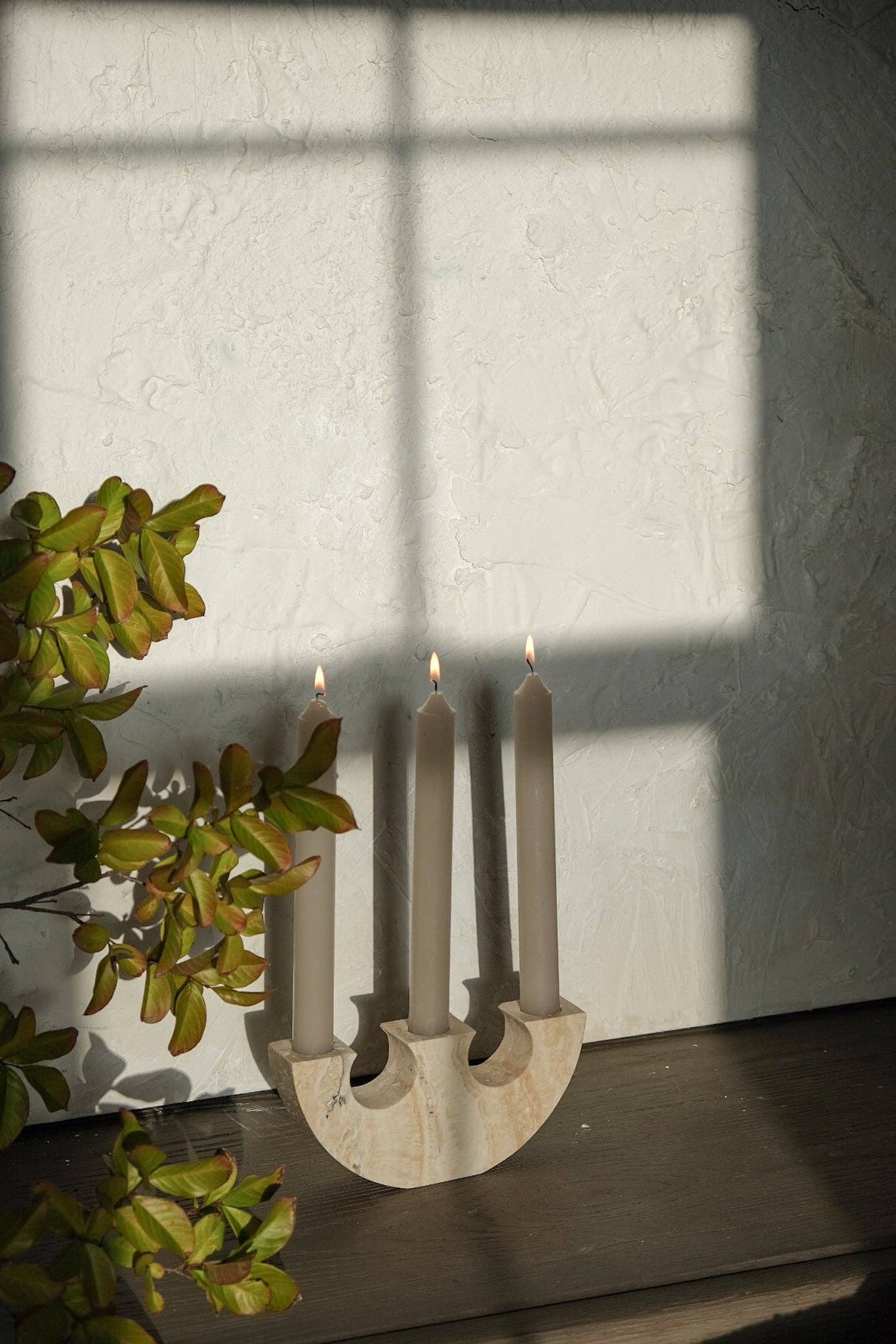 TRIAD CANDLE HOLDER