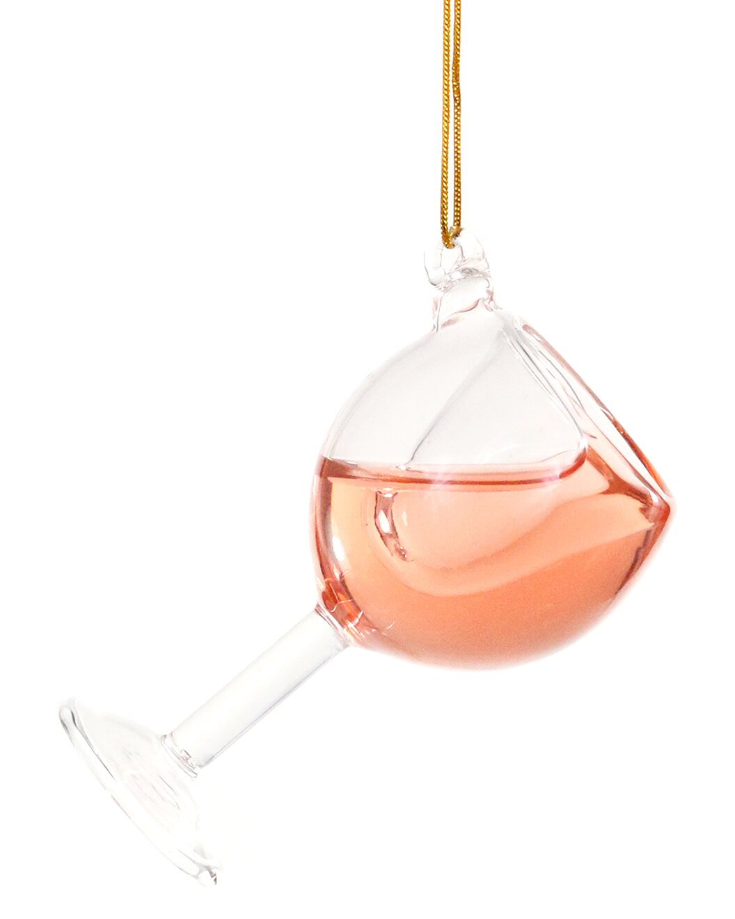 GLASS OF ROSÉ ORNAMENT