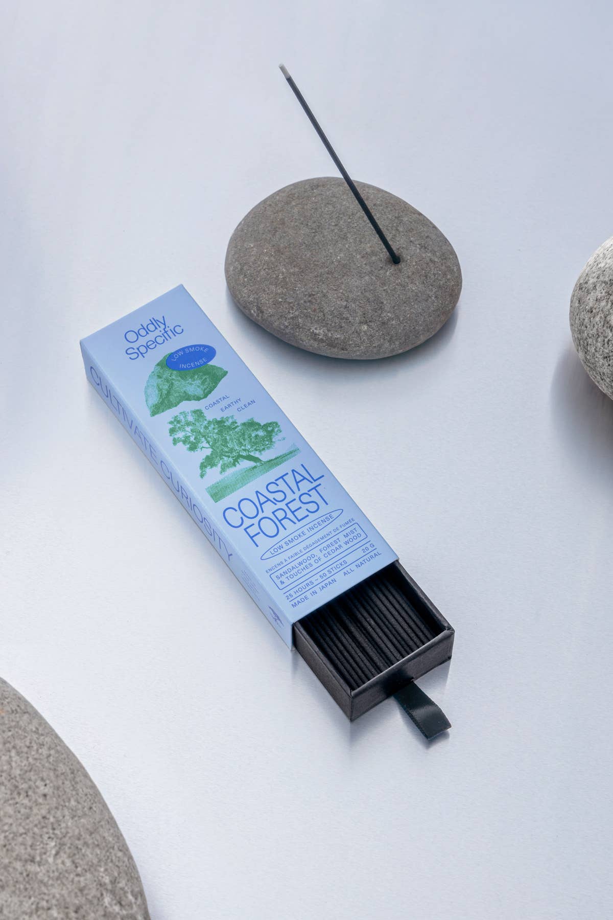 Oddly Specific - Low Smoke Incense, Made in Japan, Natural | Coastal Forest