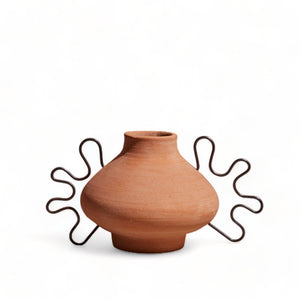 Meso Goods - Ines Terracotta Vessel by Diego Olivero