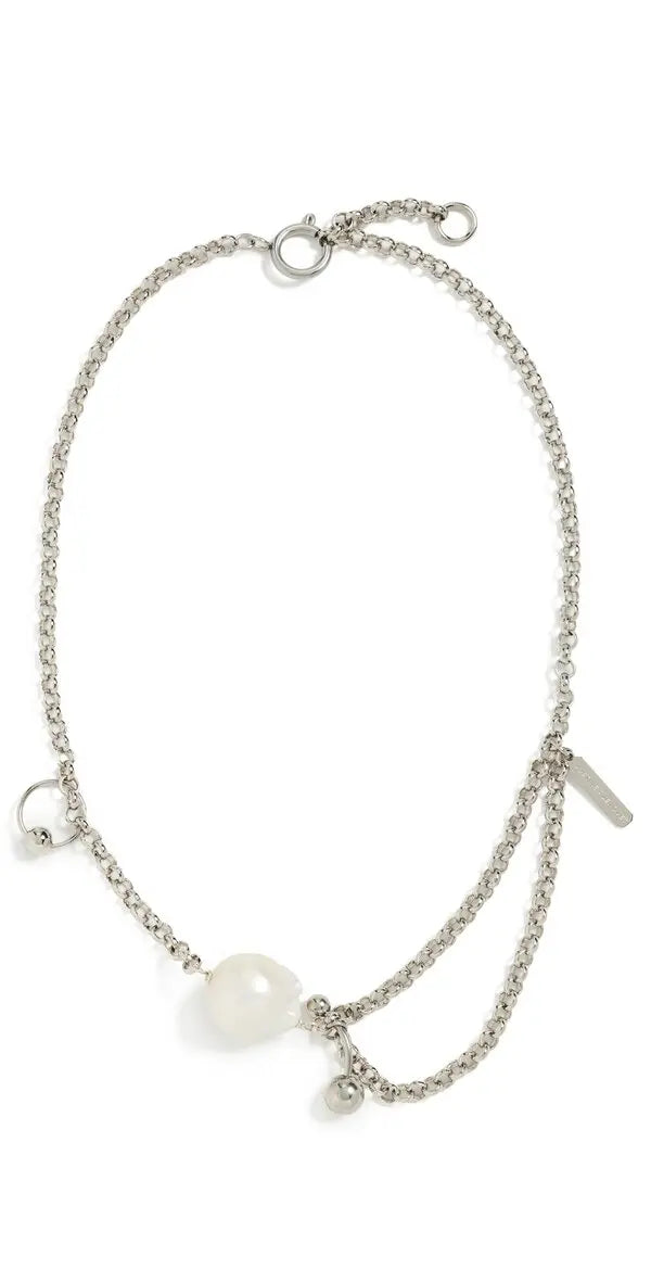 LAUREN NECKLACE - PALLADIUM