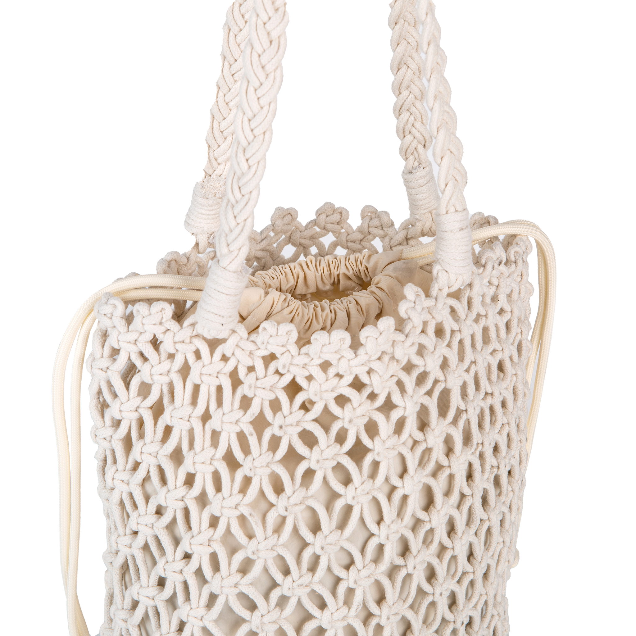 HVISK - LOLLY TOTE - WHITE SAND