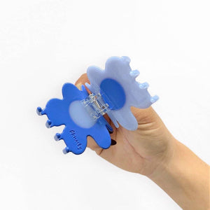 CHUNKS - Flower Claw in Periwinkle + Blue
