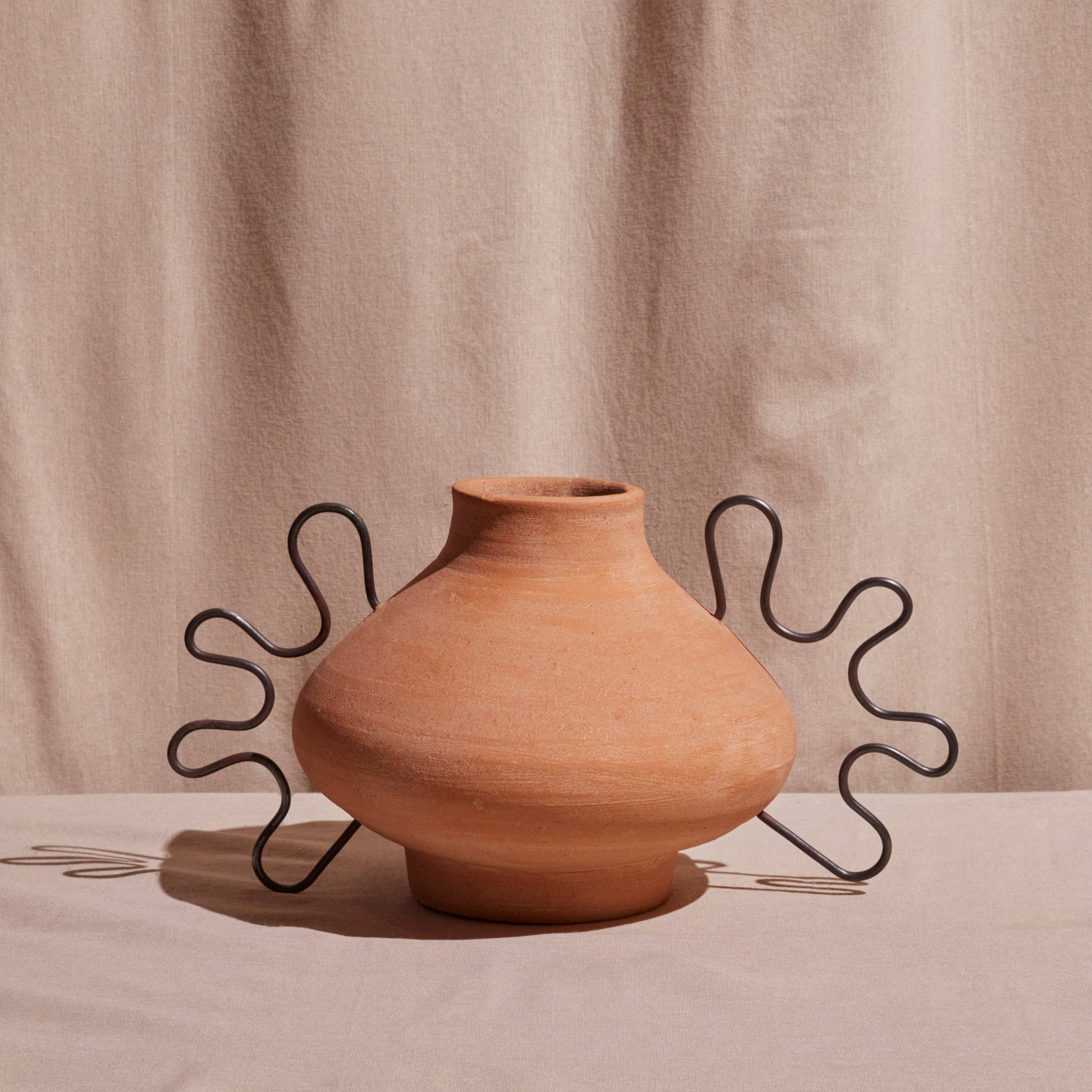 Meso Goods - Ines Terracotta Vessel by Diego Olivero