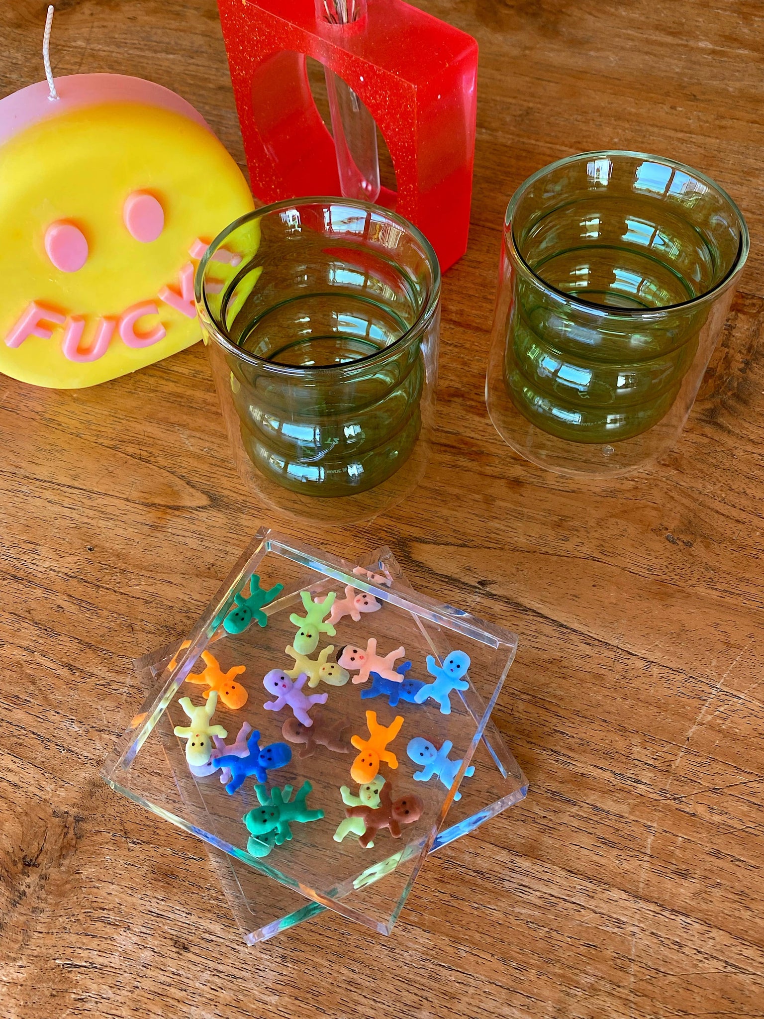 Rosemilk Resin - Baby Coaster