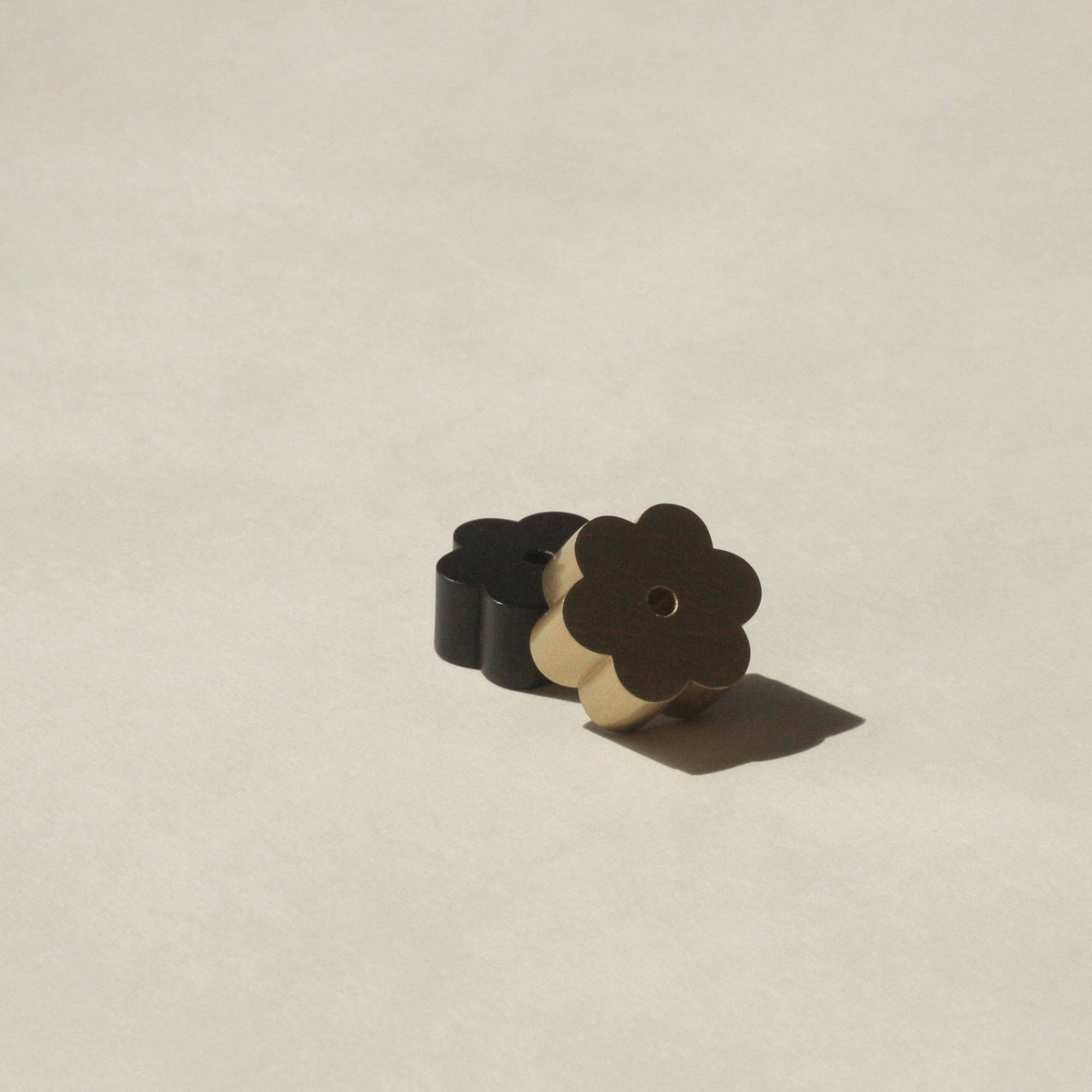 Cedar and Myrrh - Flower Brass Incense Holder