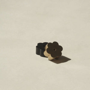 Cedar and Myrrh - Flower Brass Incense Holder