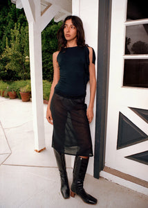 BRYNN SKIRT - BLACK