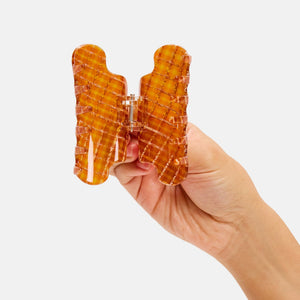 CHUNKS - Baby Nimbus Claw in Caramel Plaid
