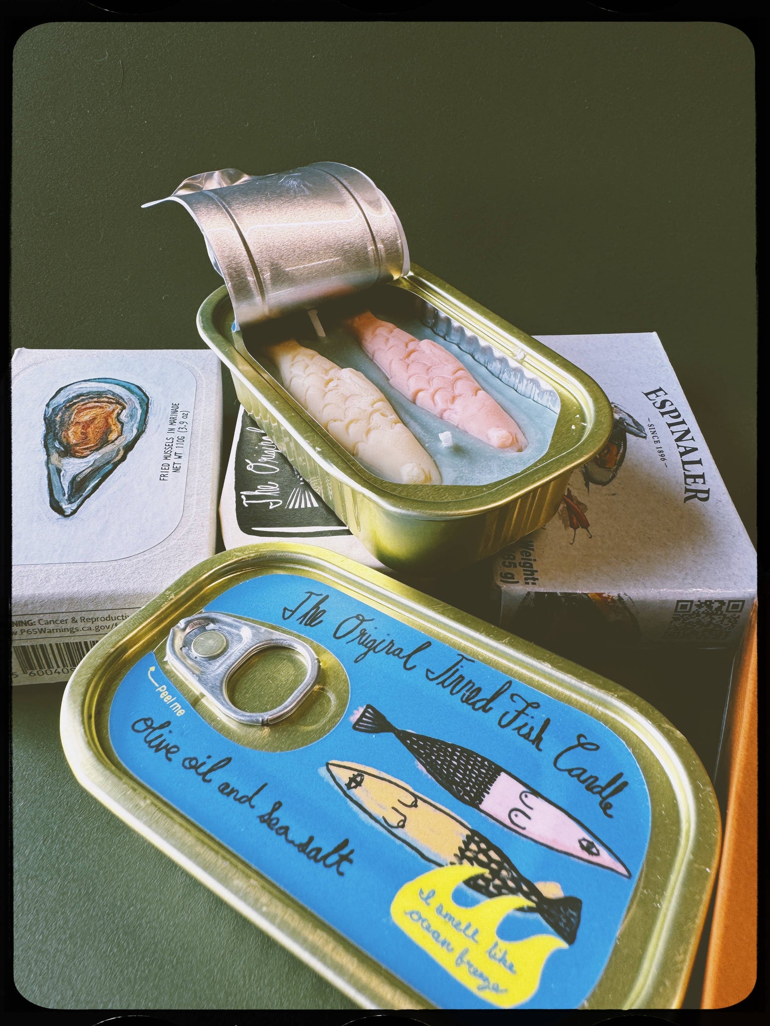 Tinned Candle - TESTERS: Green Tea & Lemongrass