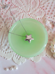 STAR NECKLACE- SILVER
