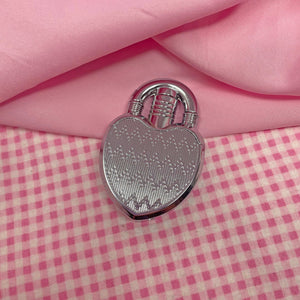 HEART LOCK LIGHTER- SILVER