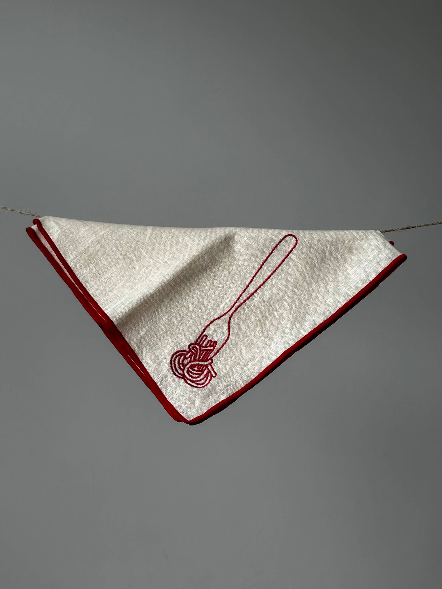 MÆGEN - Linen Blend Napkins - Spaghetti (Set of 2)