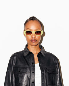 DOLLIN SUNGLASSES - TAINTED LIME/HUSTLER BROWN