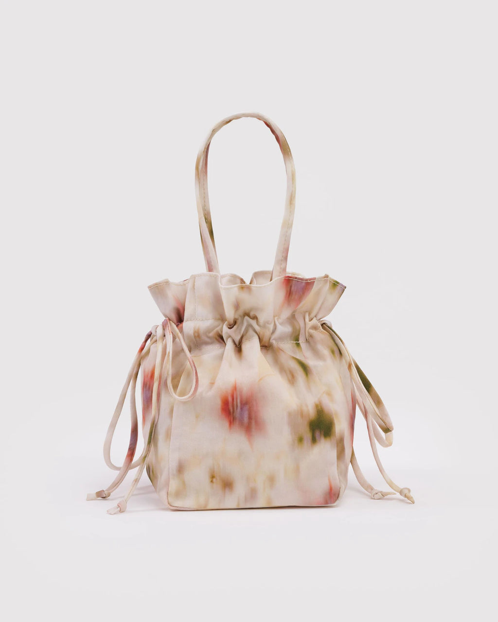 NYLON DRAWSTRING BAG- ABSTRACT FLORAL – Ri-Ri-Ku