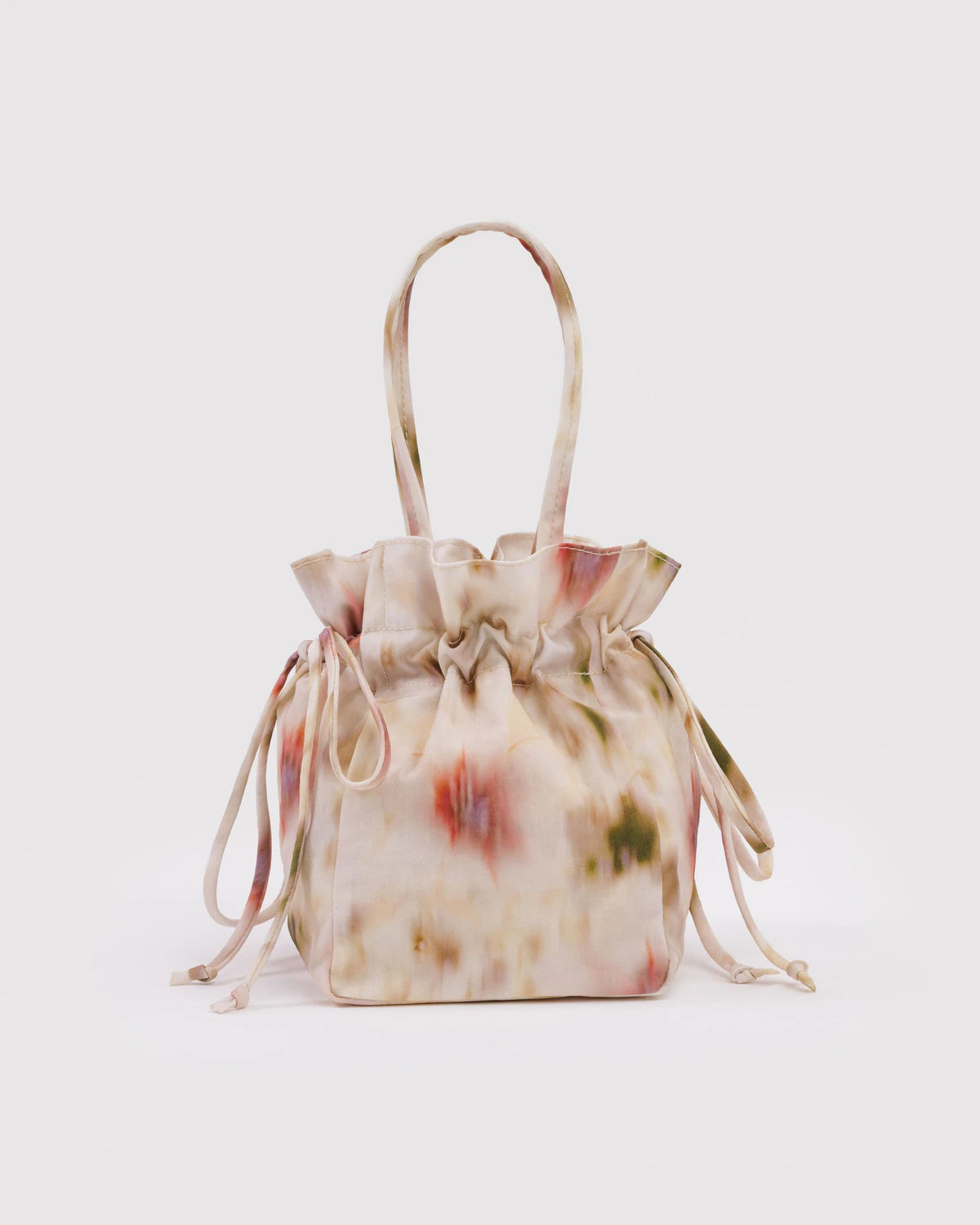 NYLON DRAWSTRING BAG- ABSTRACT FLORAL – Ri-Ri-Ku