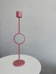 ECLIPSE CANDLE HOLDER - PINK