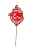 SANTA LOLLIPOP ORNAMENT