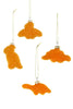 DINO NUGGETS (SET OF 4) ORNAMENTS