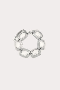 GIOVANA BRACELET - SILVER/PEARL