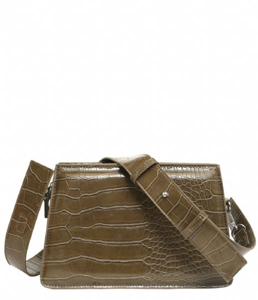 COMET SHINY CROCO - TOFFEE BROWN