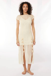 MARIPOSA MIDI DRESS - CLOUD