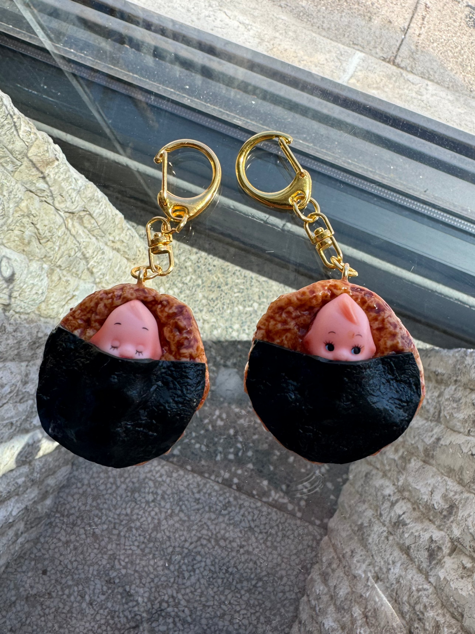 SENBEI KEWPIE KEYCHAIN