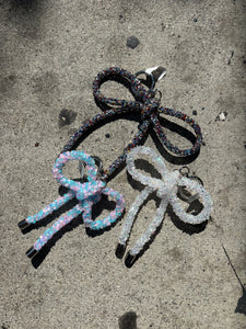 CRYSTAL BOW KEYCHAINS