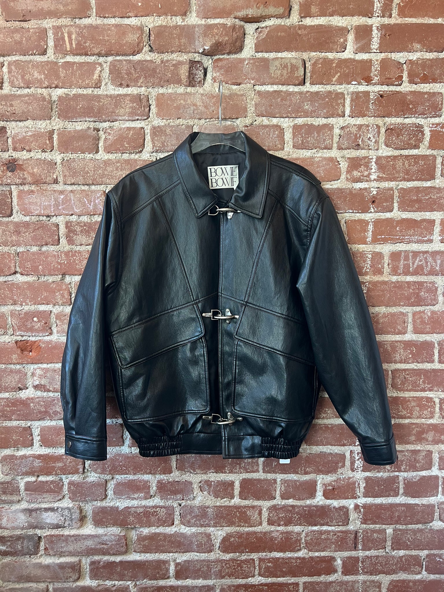 KOREAN VEGAN LEATHER JACKET