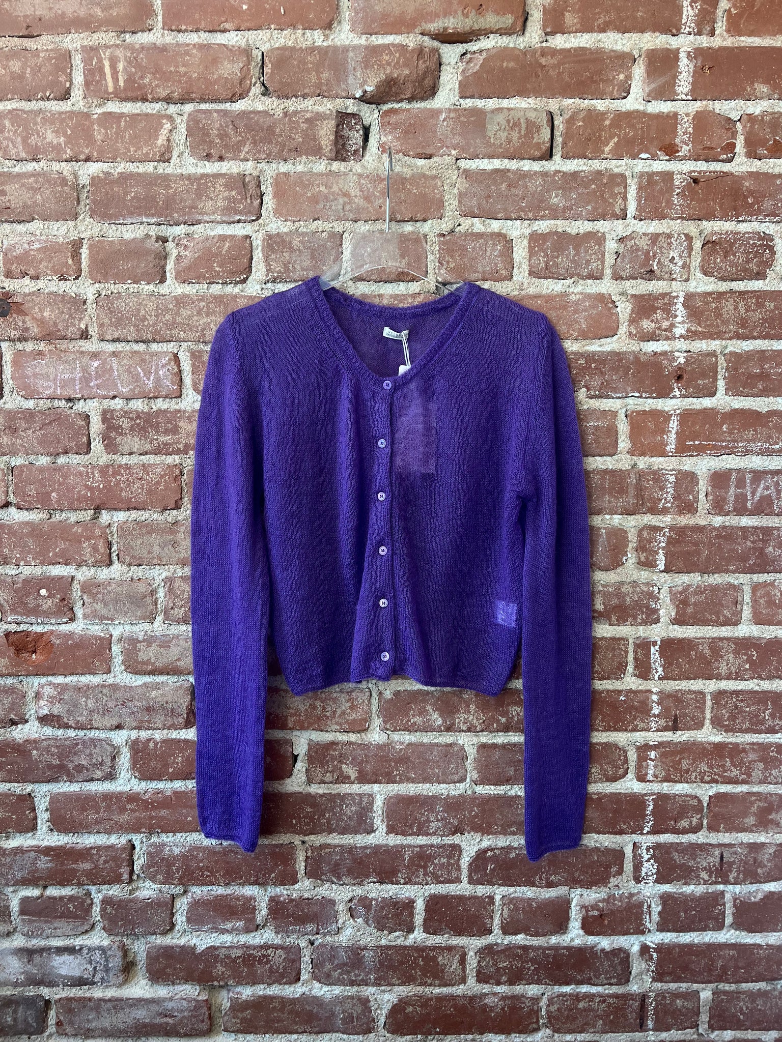 KOREAN OPEN KNIT SWEATER