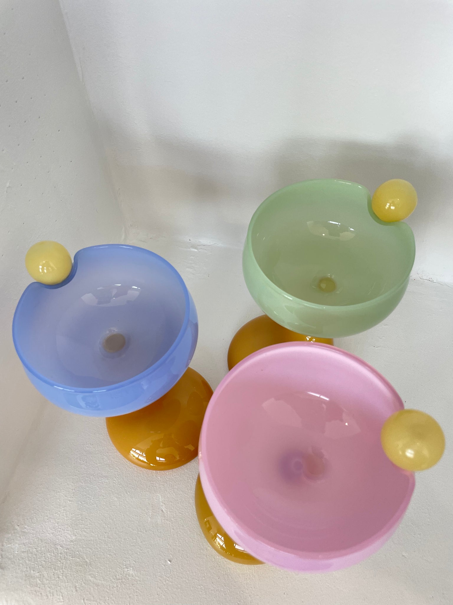 PUDDLE STEM COUPE GLASS SET