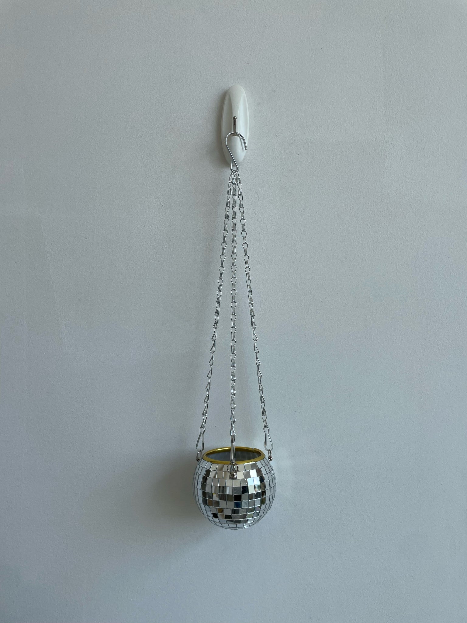 HANGING DISCO BALL PLANTER (MINI)