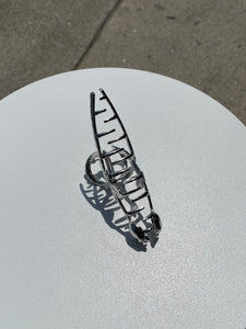 ROSE LOOP HAIR CLAW