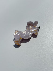 HAPPY POODLE HAIR CLAW