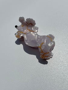 HAPPY POODLE HAIR CLAW