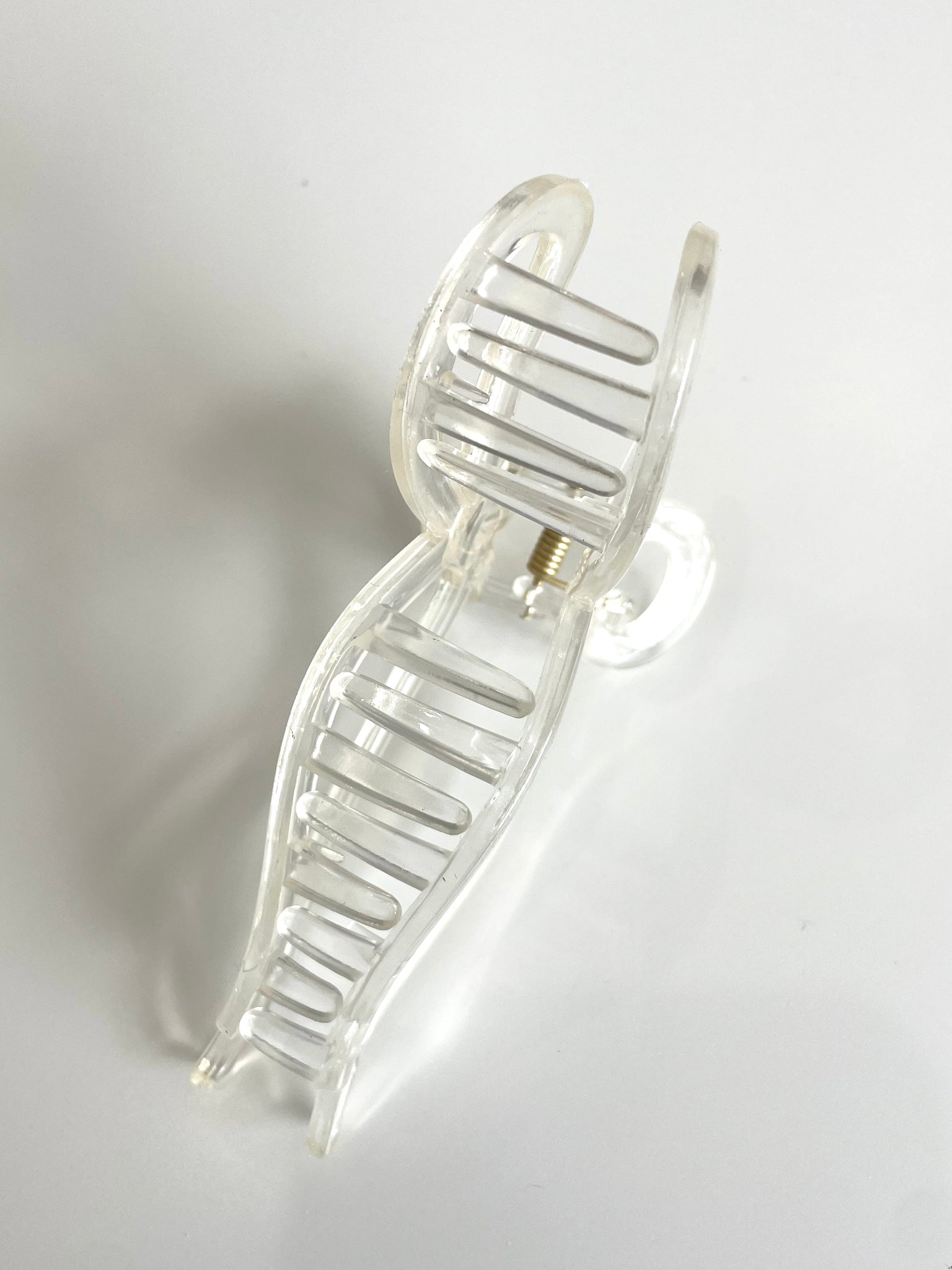 BIG BOW HAIR CLAW - GLASS