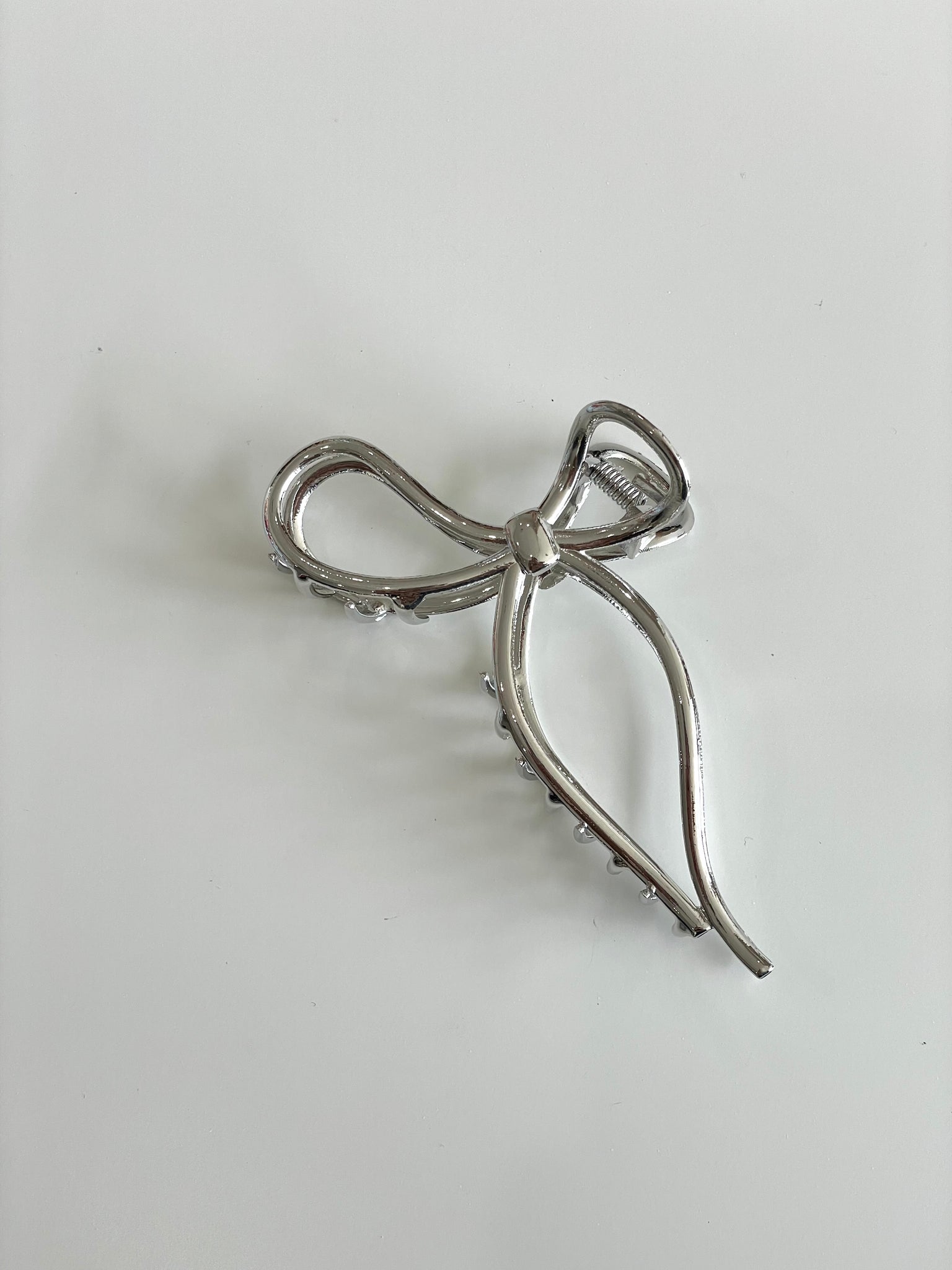 BIG BOW HAIR CLAW - METAL