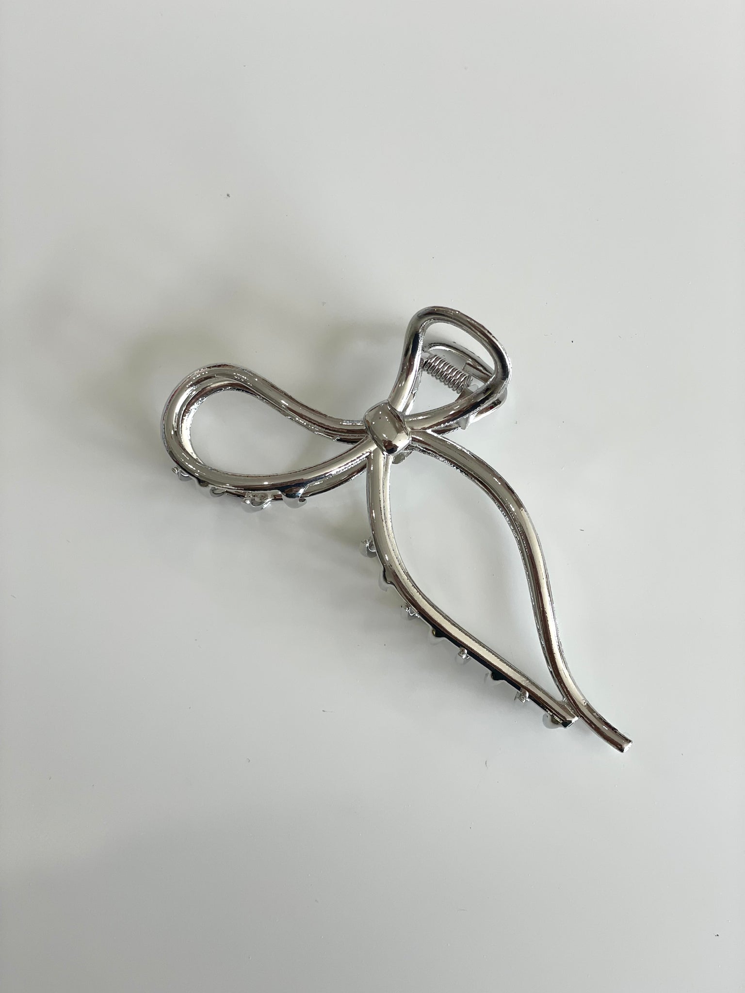 BIG BOW HAIR CLAW - METAL