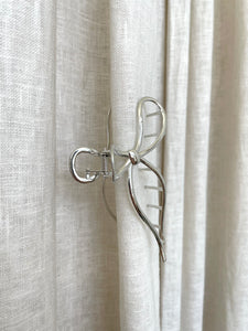 BIG BOW HAIR CLAW - METAL